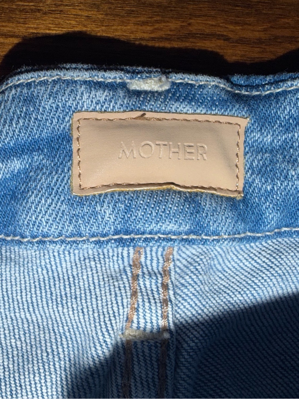 Mother Jeans Women's High Waisted Looker Ankle Fray Jeans Deep Breaths Size 32 - Picture 7 of 13